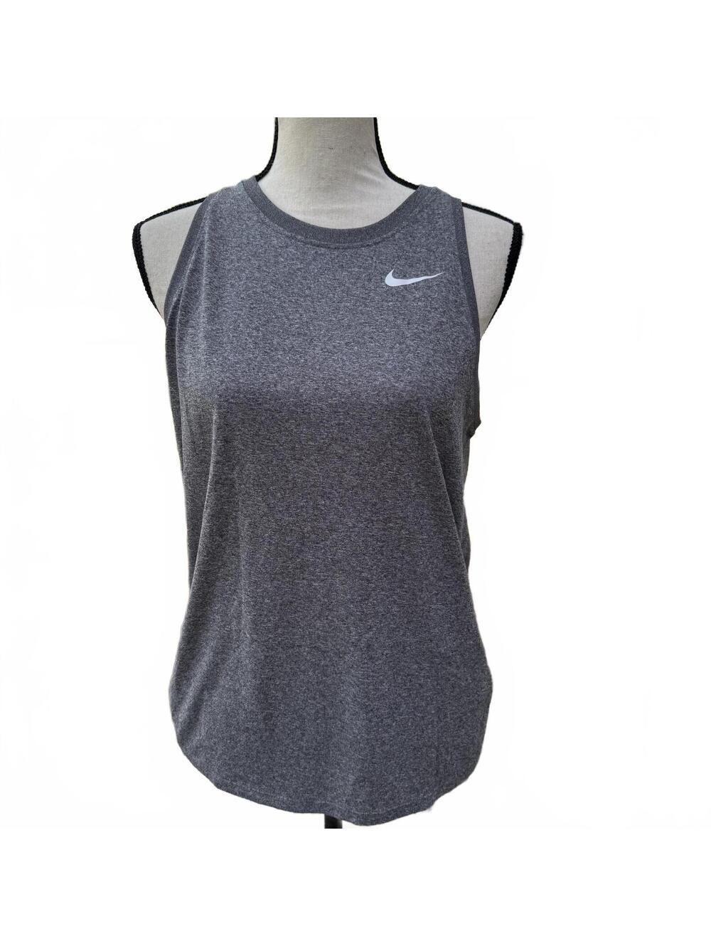 Nike Dri-FIT Gray Sleeveless T-Shirt - Size M